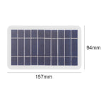 Solar Panel 5V 2W Built-in 10000mAh Battery Portable Solar Charger Waterproof Solar Battery for Mobile Phone Outdoor