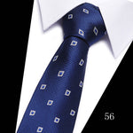 160 Colors Fashion Dropshipping Silk Necktie Wedding Accessories Dot Blue Man Fit Workplace Tie Men Necktie Gravatas