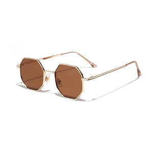 Trend Square Sunglasses Luxury Brand Sun Glasses Women Men Fashion Small Frame Polygon Sun Mirror Gradient Men&#39;s Gafas De Sol UV