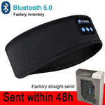 Wireless Bluetooth Music Headband Running Sport Elastic Sweatband Headbands Sleeping Headwear Headphone Speaker Headset