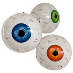 Halloween Inflatable Eyeball Decor Remote Control 55*55 cm Led Luminous Eyeball Halloween Theme Eyeballs Outdoor Party Decor