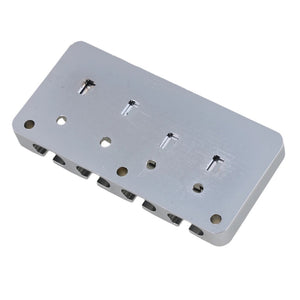 4/5 String Bass Guitar Bridge for Electric Bass Musical Accessory Silver