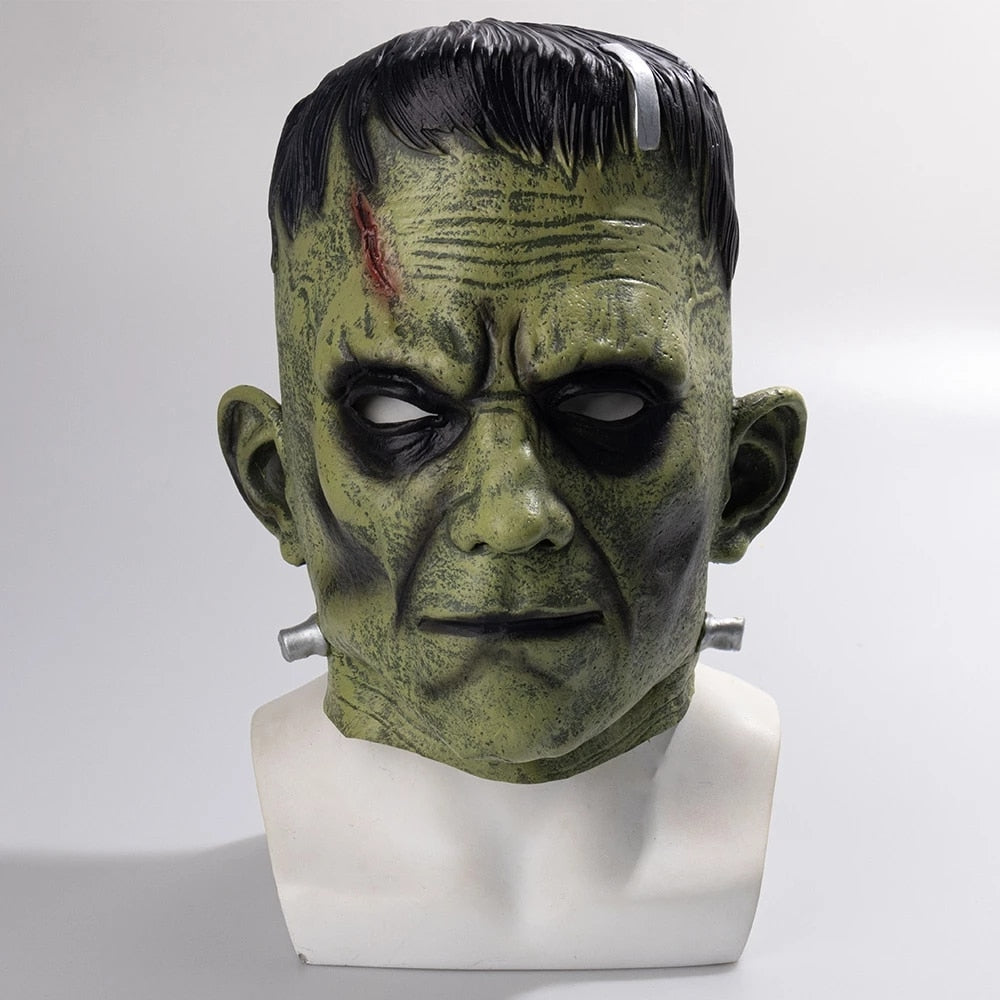 Frankenstein Mask Devil Monsters Cosplay Masks Zombie  Mascarillas Evil Latex Masques Anime Face Mascaras Halloween Costume Prop
