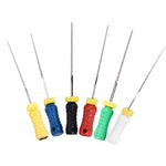 6Pcs/Pack AZDENT Dental Hand Use K-Files 25mm Stainless Steel Endodontic Root Canal Files Dentist Tools Dental Lab Instruments