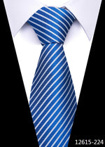 High Quality Nice Handmade  Silk Neck Tie Men Solid Sky Blue Clothing accessories Male Gravatas Fit Wedding Formal Workplace