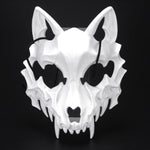 Halloween Carnival Party Mask Anime Dragon God Skeleton Half Face Masks Bone Skull Animals Mask Cosplay Dance Prom Costume Props