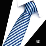 160 Colors Fashion Dropshipping Silk Necktie Wedding Accessories Dot Blue Man Fit Workplace Tie Men Necktie Gravatas