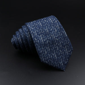 Men&#39;s Plaid Tie Cotton Black Grey Red Necktie Handmade Wool Narrow Collar Ties Wedding Business Party Suit Shirt Gift Accessory