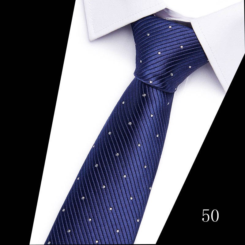 160 Colors Fashion Dropshipping Silk Necktie Wedding Accessories Dot Blue Man Fit Workplace Tie Men Necktie Gravatas