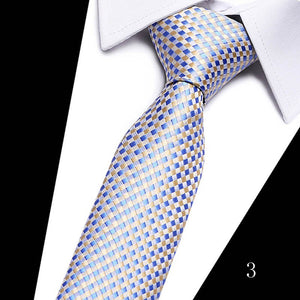 160 Colors Fashion Dropshipping Silk Necktie Wedding Accessories Dot Blue Man Fit Workplace Tie Men Necktie Gravatas