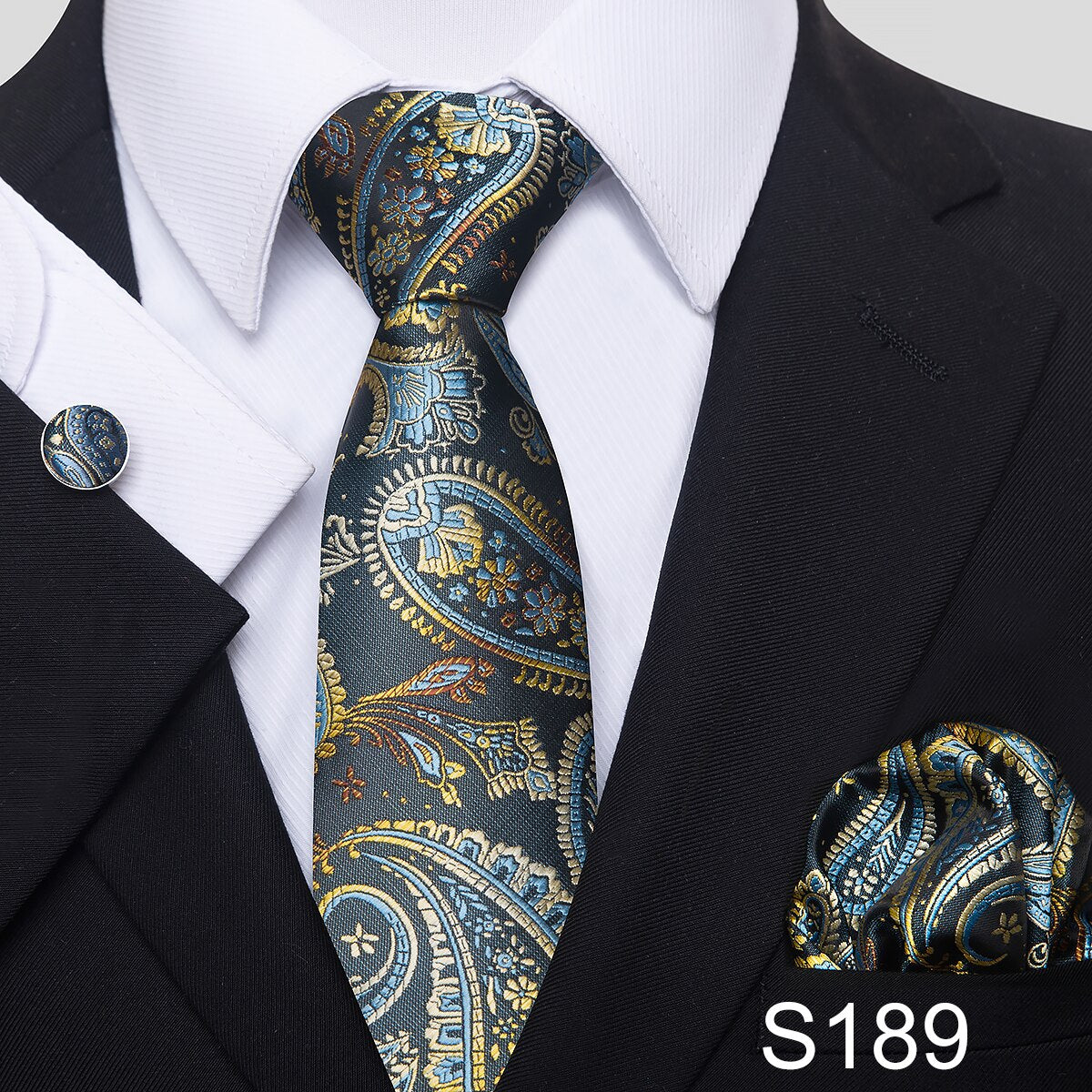 7.5 cm Great Quality Birthday Gift Tie Hanky Cufflink Set Necktie For Men Formal Clothing Purple hombre Gift for Boyfriend