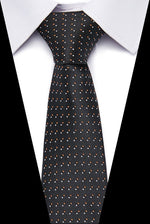 160 Colors Fashion Dropshipping Silk Necktie Wedding Accessories Dot Blue Man Fit Workplace Tie Men Necktie Gravatas