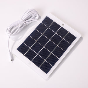 USB Solar Panel Study Silicon Battery Charger Outdoor Travel USB Polysilicon DIY Solar Panel for Light Mobile Phone Battery