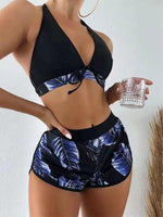 2022 New High Waist Sexy Swimsuit Women Summer Bathing Suit Bikini Set Plus Size Swimwear Women Beach Swimming Suit