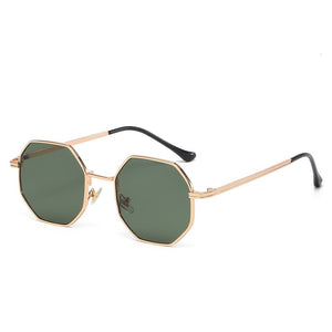 Trend Square Sunglasses Luxury Brand Sun Glasses Women Men Fashion Small Frame Polygon Sun Mirror Gradient Men&#39;s Gafas De Sol UV
