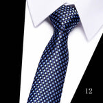 160 Colors Fashion Dropshipping Silk Necktie Wedding Accessories Dot Blue Man Fit Workplace Tie Men Necktie Gravatas