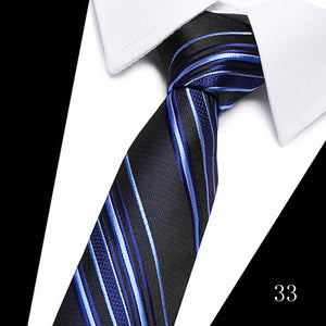 160 Colors Fashion Dropshipping Silk Necktie Wedding Accessories Dot Blue Man Fit Workplace Tie Men Necktie Gravatas