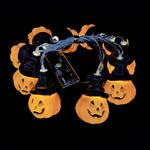 150cm 10LED Halloween LED String Lights Portable Pumpkin Ghost Skeletons Lights for Home Bar Halloween Party Decor Supplies 2022