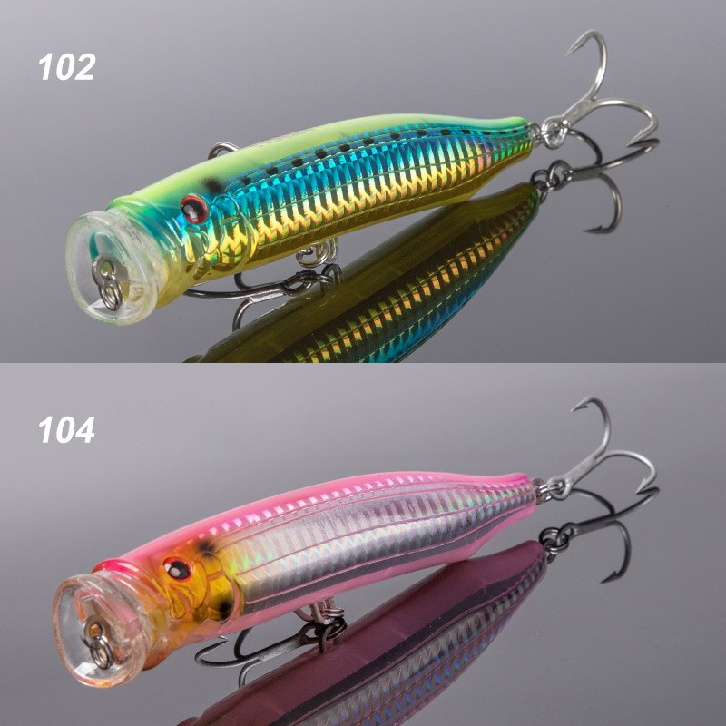 Noeby Feed Popper Spinning Fishing Lure Topwater 100mm20g 120mm29g 150mm55g  Artificial Hard Bait for Pike Tuna Fishing Lures