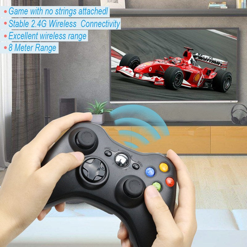 2.4G Wireless Gamepad For Xbox 360 Console Controller Receiver Controle For Microsoft Xbox 360 Game Joystick For PC win7/8/10