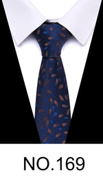 Newest design 7.5 and 8 cm Luxurious Silk Necktie Men Tie Gravatas Dark Gray Striped Shirt Accessories Man&#39;s New Year&#39;s Day