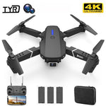 E88Pro RC Drone 4K Professinal With 1080P Wide Angle HD Camera Foldable RC Helicopter WIFI FPV Height Hold  One Key Return Gifts