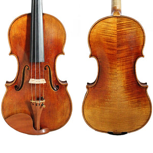 Free Shipping Master Violin 4/4 Guarneri Del Gesu Cannon II 1743 100% Handmade Oil Varnish With Pernambuco Bow Foam Case FPVN05