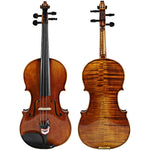 Free Shipping Violin 4/4 Antonio Stradivarius 1715 100% Handmade Oil Varnish With Carbon Fiber Bow And Foam Case FPVN02