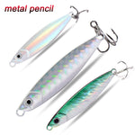 Metal Fishing Lure 10g 15g 20g Shore Cast Hook Swimbait Spoon Jig Artificial Bait Laser Cover Pike Trout Pesca Spinning Tackle