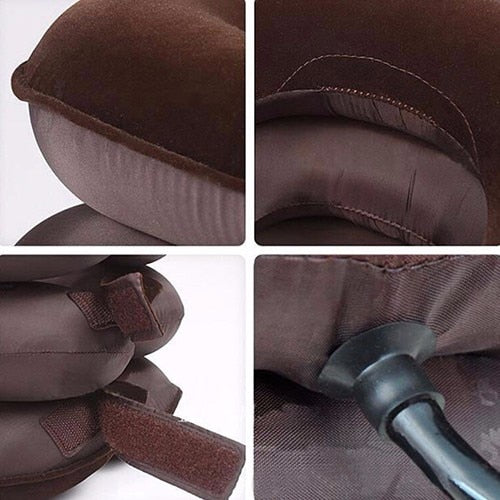 Adjustable Inflatable Neck Stretcher Pain Relief Shoulder Tension Back Traction