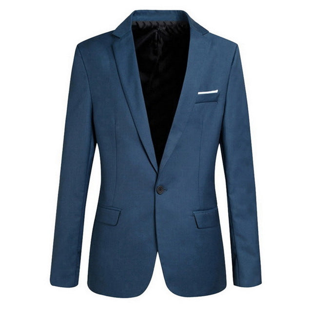 HEFLASHOR Men's Casual Blazers Jacket Coats Men Business 2019 Blazer suit Masculino Slim Fit clothes Hombre Terno heren colberts