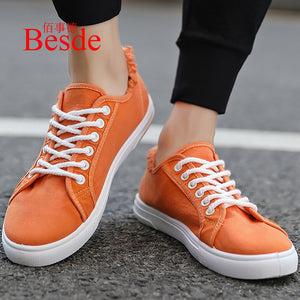 White Sneakers Men Casual Canvas Shoes 2019 New Arrival Breathable Canvas sneakers Man Sport shoes breathable sneakers