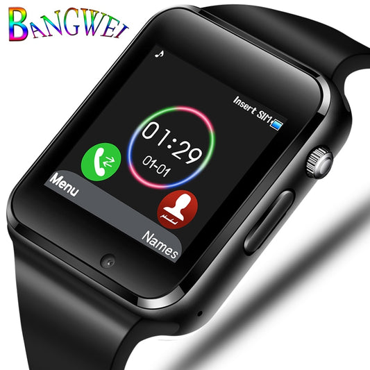 Smart Watch Men Support SIM TF Card Bluetooth Call  Pedometer Sport Waterproof Smartwatch For Android IOS relogio masculino