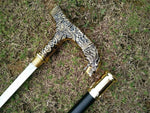 Martial Arts Cane Sword with Animal Shape head  90cm long Good for Self Defense