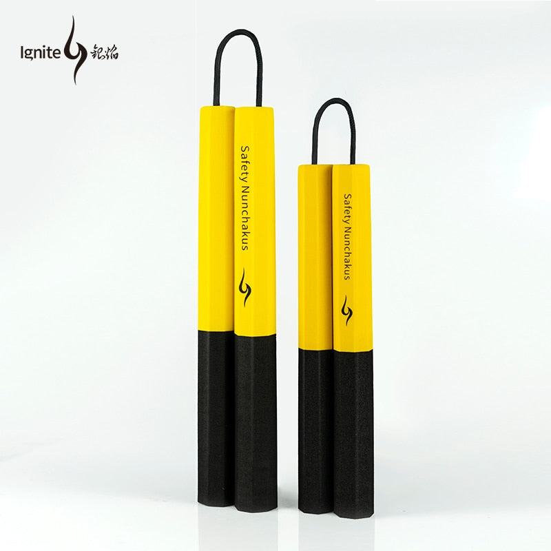 Martial Arts Products Nunchucks Sponge foam shuangjieao Martial Arts Equipment Training Practice Nunchucks martial arts training