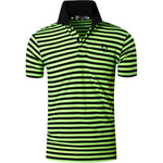jeansian Men's Sport Tee Polo Shirts Poloshirts Casual Wear Golf Tennis Badminton Dry Fit Short Sleeve LSL263