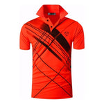 jeansian Men's Sport Tee Polo Shirts Poloshirts Casual Wear Golf Tennis Badminton Dry Fit Short Sleeve LSL263