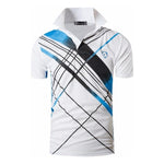 jeansian Men's Sport Tee Polo Shirts Poloshirts Casual Wear Golf Tennis Badminton Dry Fit Short Sleeve LSL263