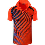 jeansian Men's Sport Tee Polo Shirts Poloshirts Casual Wear Golf Tennis Badminton Dry Fit Short Sleeve LSL263