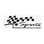 Car Stickers Racing Sports Flag Sticker Reflective Vinyl Car-Styling Creative Auto Decals Motorcycle Car Decal