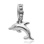 Dolphin 100% Original Beads Dangle Charms for Jewelry Making Fits Pandora Charms Bracelets