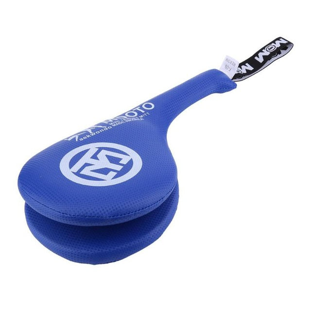Children Pad Taekwondo Equipment Sanda Durable Boxing Pad Training Kids PU Hand Target Kick Rebound Sponge Double Kick Pad