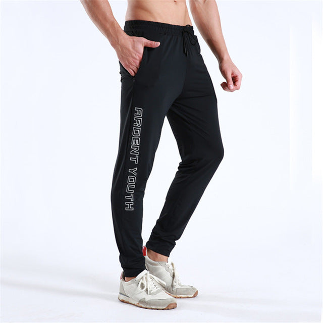 WOSAWE Elastic Soft Cycling Pants Running Sport Mountain Bike Riding Long Trousers Jogging breathable Bottom wearing