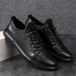 Man Flat Classic Men Dress Shoes outdoor lace up genuine Leather Wing tip Carved Italian Formal Oxfords shoes size 38-47 n1