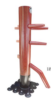 professional whole ELM wood sucker stand column Wing Chun Wooden Dummy, IP man Bruce Lee Foshan kung fu training dummy