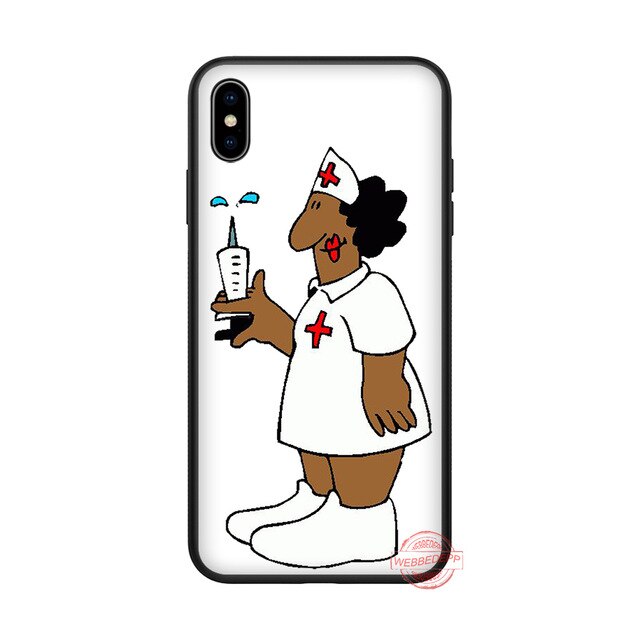 WEBBEDEPP Doctor Medical Devices Stethoscope Soft Silicone Case for iPhone 8 7 6S 6 Plus 11 Pro XS Max XR X 5 5S SE Back Shell