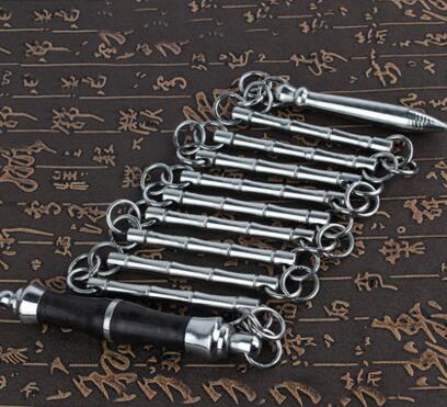 High Quanlity Nine Section Whip Wushu Whip Martial Art Equipment For Kungfu Performance Competition Jiujiebian