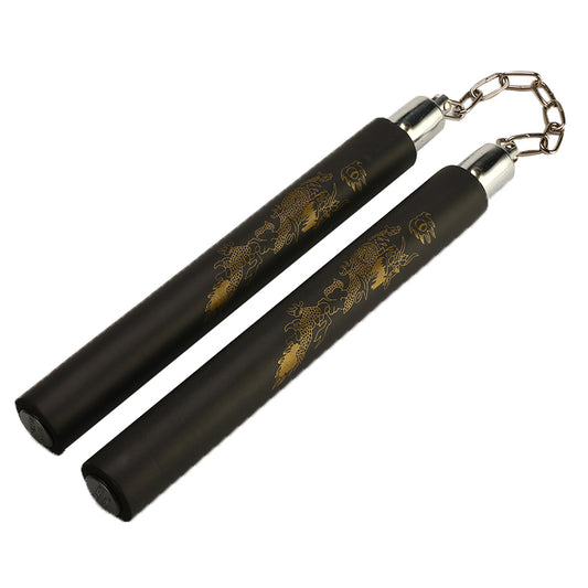 Classical Martial Arts Training Practice Foam Pad Nunchakus for Practice Rubber for Kids Adult Kung Fu Wushu Training Equipment