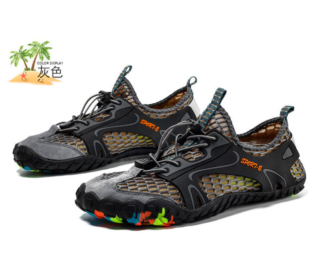 Water Shoes Outdoor Men Shoes Breathable Caravan 4 Colour 46 Men Sneakers 44 Wear Resisting Women Shoes 35 Sport Plus Size 47