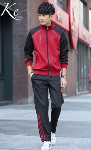 KE Sport set big size plus sweater lovers unisex couples tracksuit man woman  uniform casual wear student uniforms